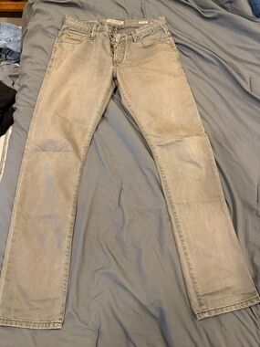 Scotch & Soda Ralston Slim Jeans Gray Daniel Craig Dragon Tattoo 31x32